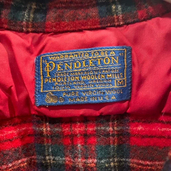 Vintage plaid Pendleton - warm & cozy! - Picture 3 of 3